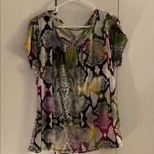Worthington Short Sleeve Blouse